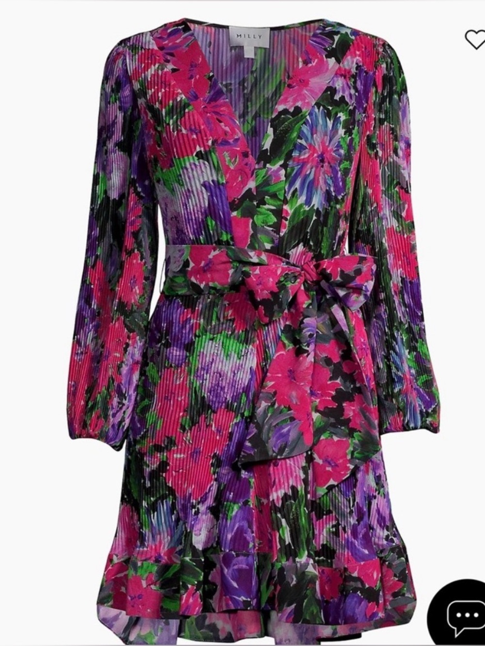 Milly's Liv minidress - Fall Garden color NEW